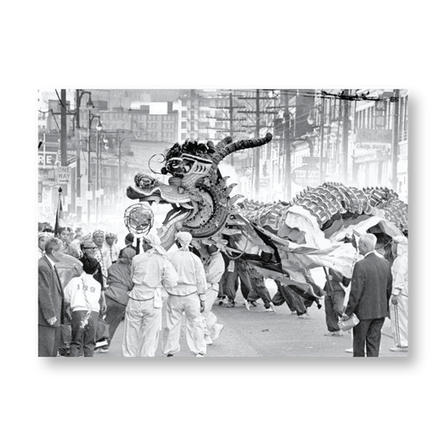 Dragon Dance Greeting Card