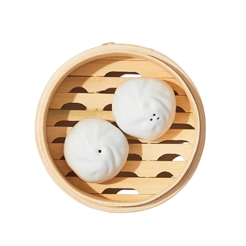Baozi Salt and Pepper Shakers