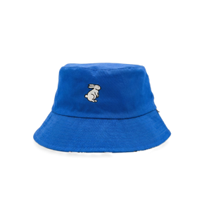 White Rabbit Reversible Bucket Hat
