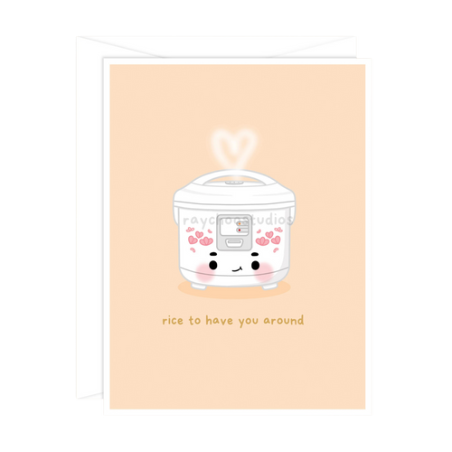 Rice to Have You Around Greeting Card