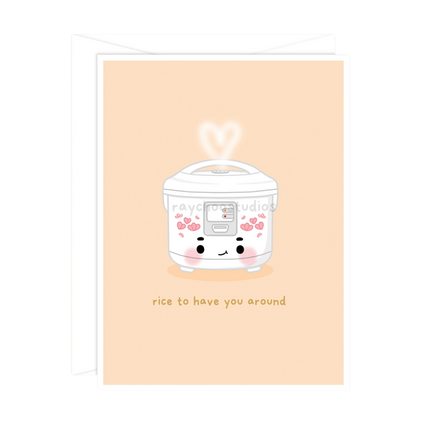 Rice to Have You Around Greeting Card