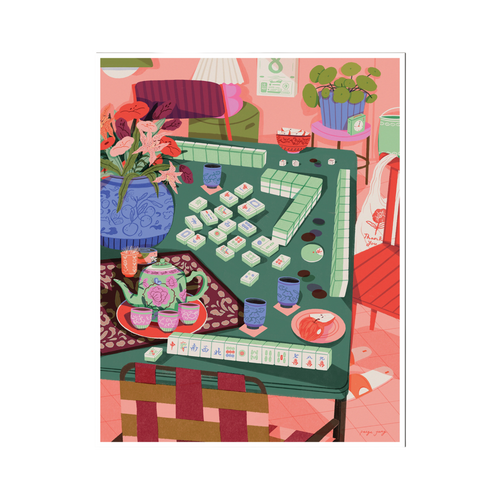 Mahjong Social Art Print