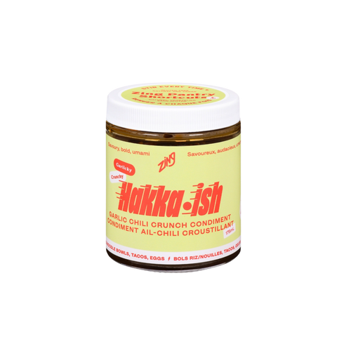 Hakka-Ish Garlic Chili Crisp Condiment