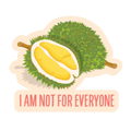 Durian Vinyl Sticker