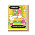 Warm Wishes This Holiday Season Cookies Greeting Card