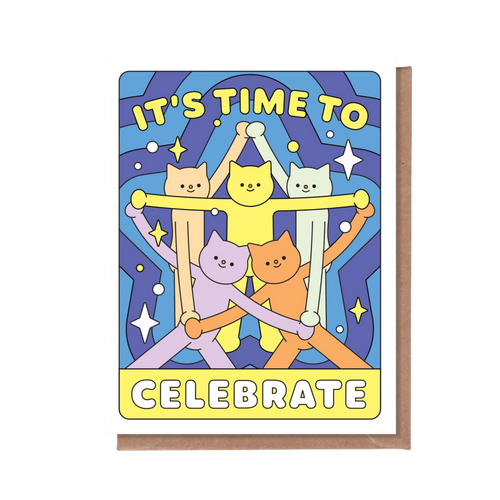 It's Time To Celebrate Greeting Card