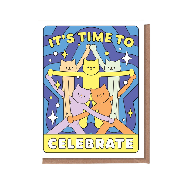 It's Time To Celebrate Greeting Card
