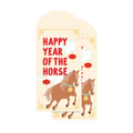 Happy Year Of The Horse Envelope
