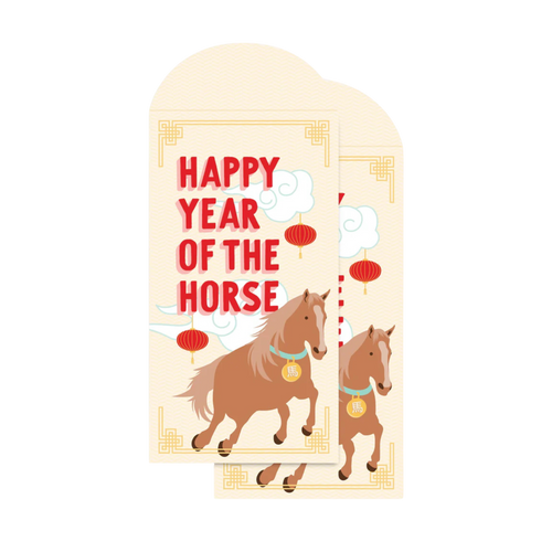 Happy Year Of The Horse Envelope