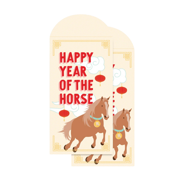 Happy Year Of The Horse Envelope