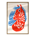 Chinese Zodiac Horse Print