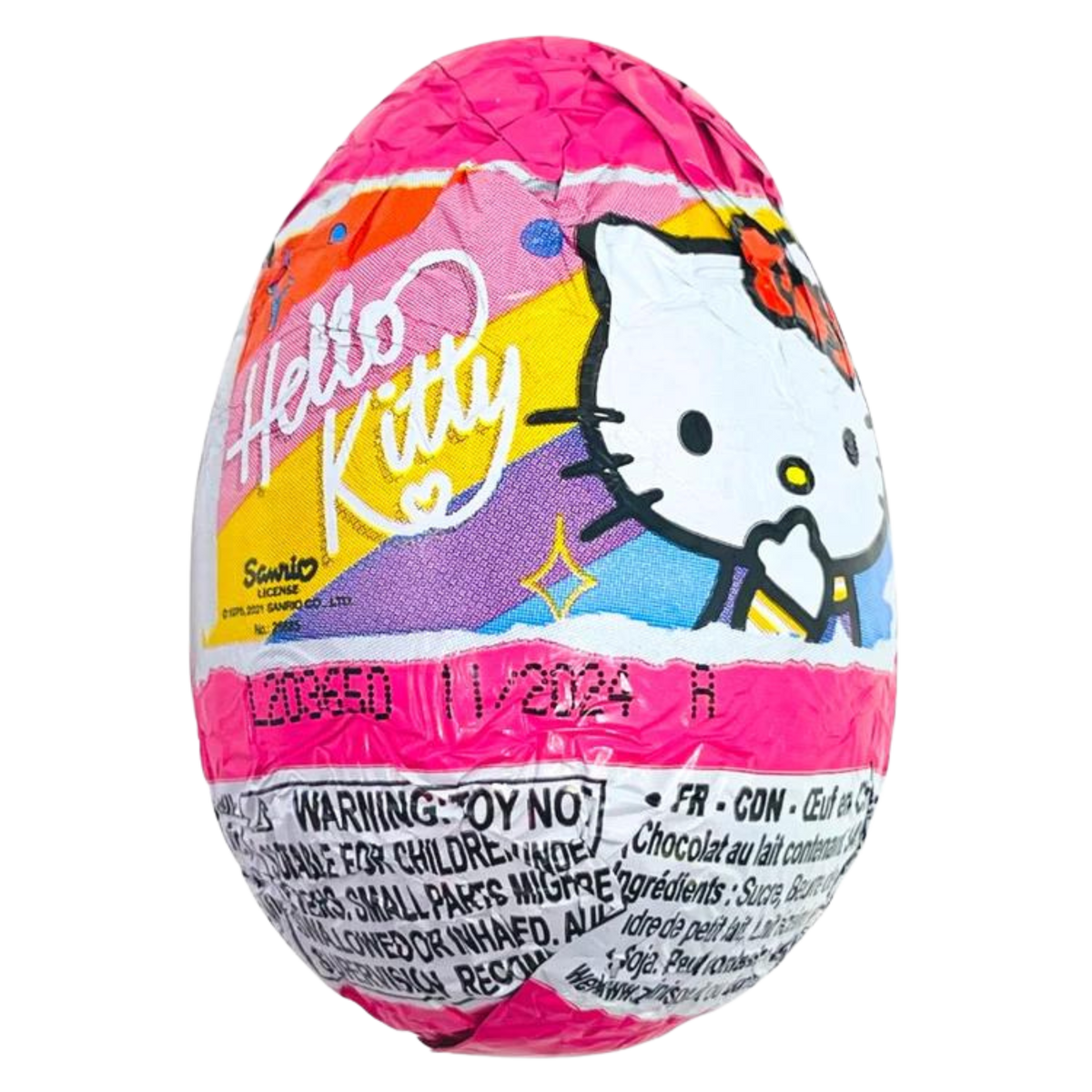 Hello Kitty Chocolate Surprise Egg– Foo Hung Curios
