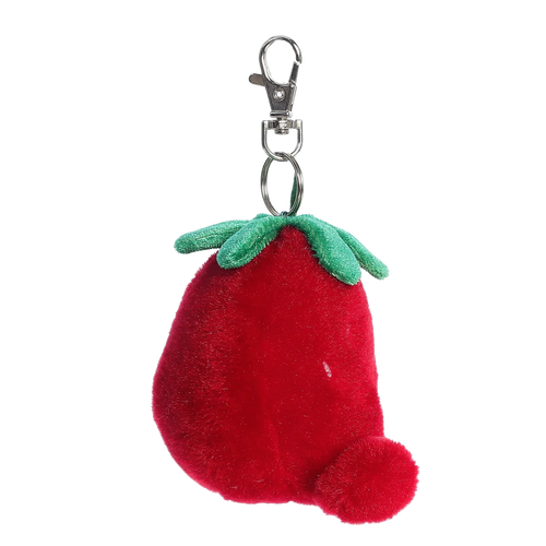 Strawberry Stuffy Keychain