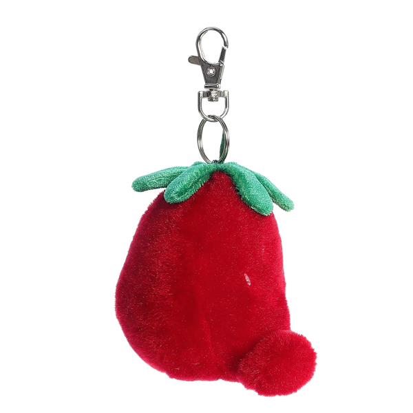 Strawberry Stuffy Keychain
