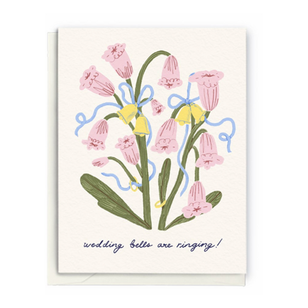 "Wedding Bells Are Ringing!" Greeting Card