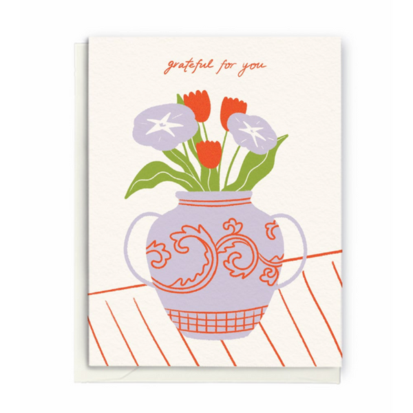 "Grateful for You!" Greeting Card