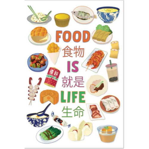 Food Icons Tea Towel