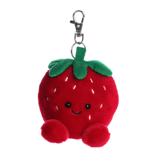 Strawberry Stuffy Keychain