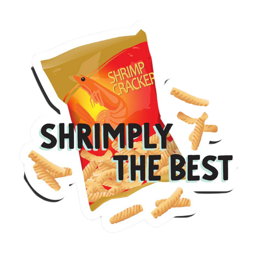 Shrimply the Best Magnet