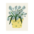 "Blue Tulips" Art Print