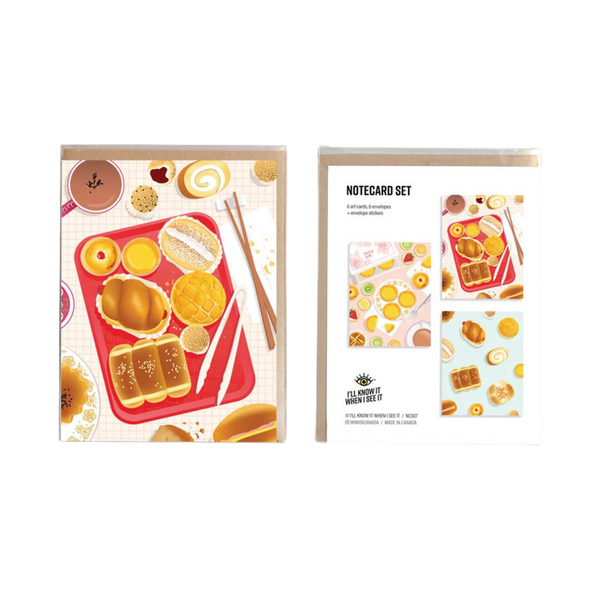 Chinese Bakery Assorted Card Set