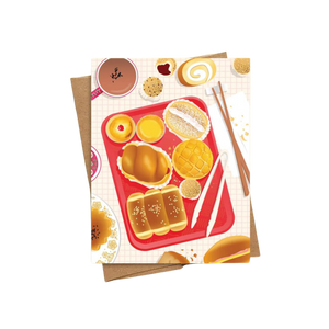 Chinese Bakery Assorted Card Set