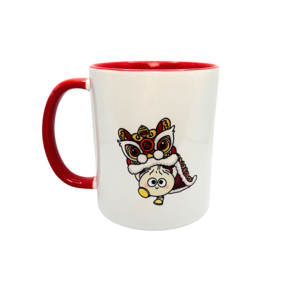 FHC x Artbedo Lion Dance Bao Mug