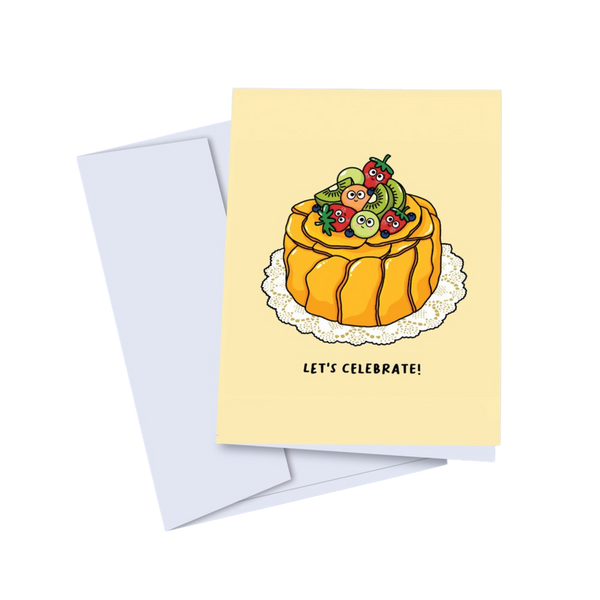 Mango Cake Card