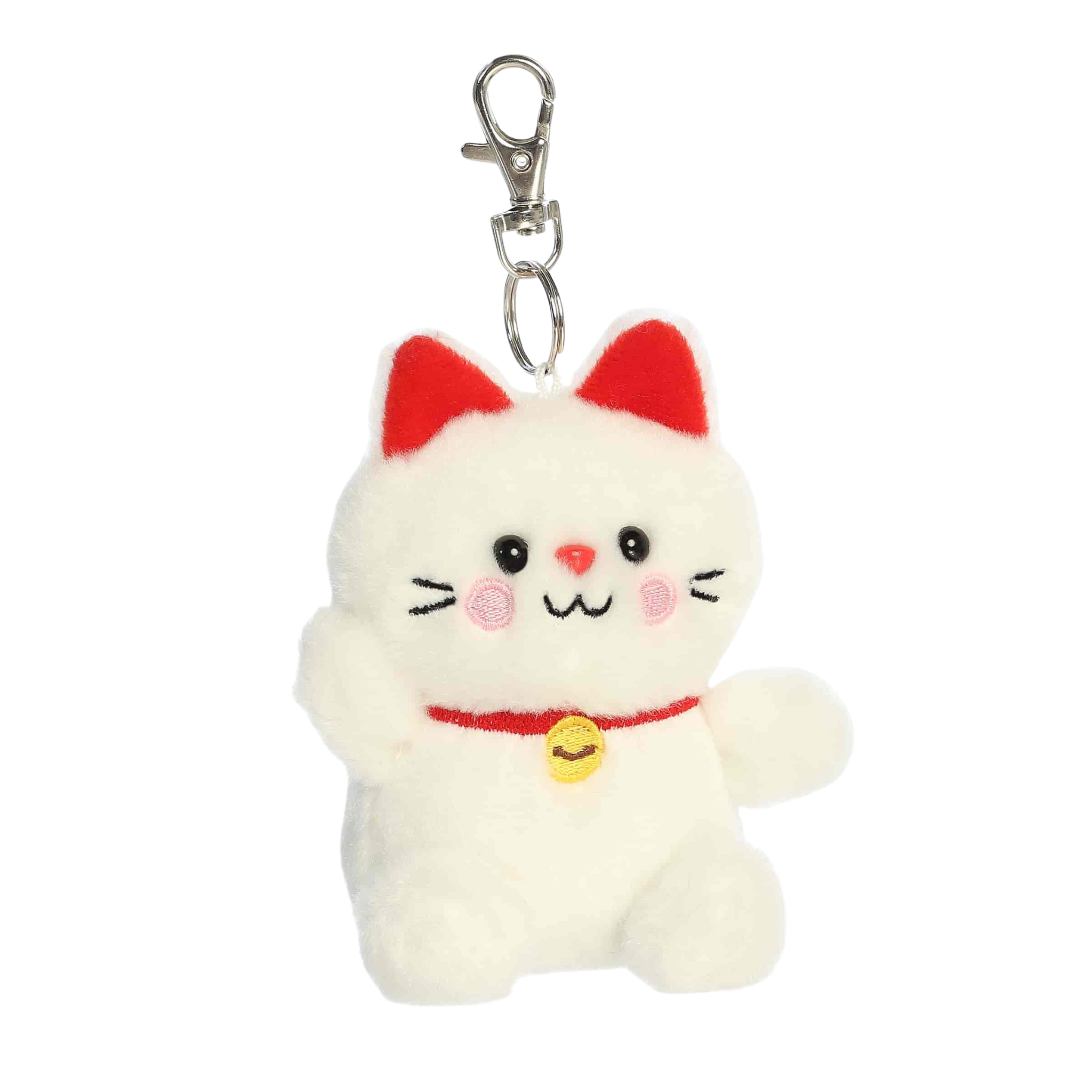 Lucky Cat Stuffy Keychain – Foo Hung Curios