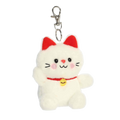 Lucky Cat Stuffy Keychain