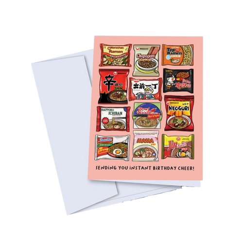Instant Noodle Card
