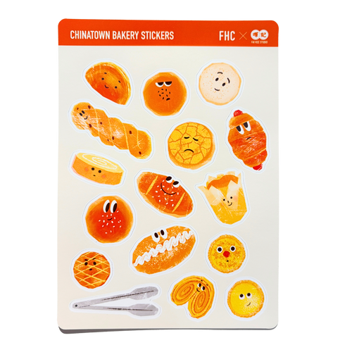 FHC x Fai Kee Studio Bakery Sticker Sheet