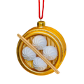 Glass Dim Sum Ornament