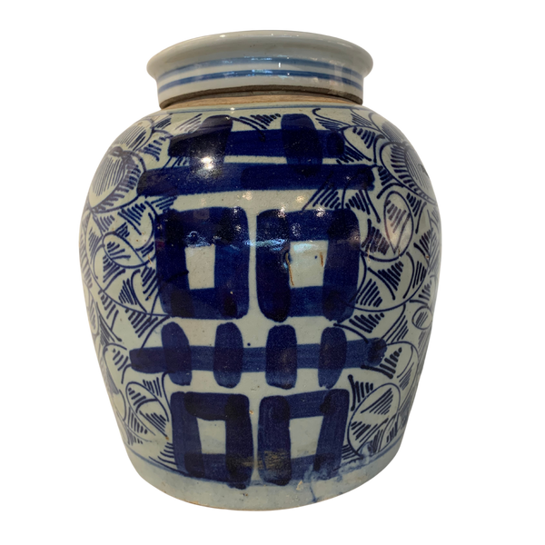 Blue and White Porcelain Jar