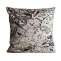 Qing Dynasty Birds Gathering Chinoiserie Pillow Cover