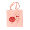 FHC x Justine Crawfart Pink Bunny Lantern Tote Bag