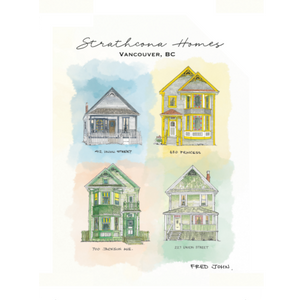 Fred John Strathcona Homes Greeting Card 2