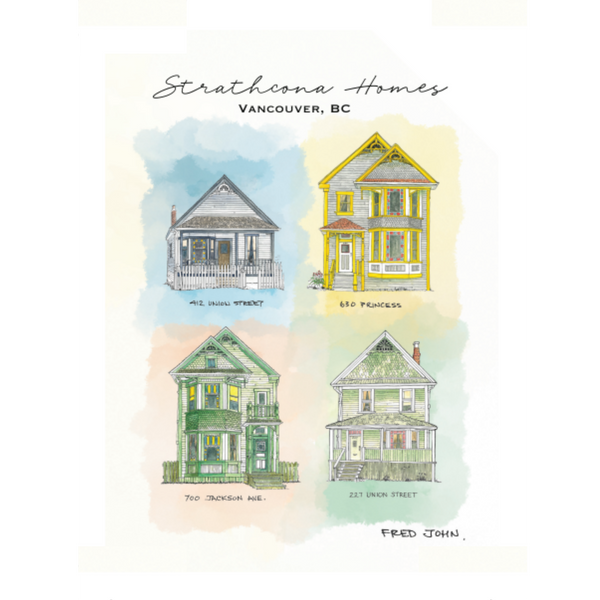 Fred John Strathcona Homes Greeting Card 2