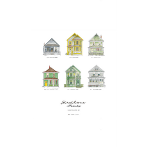 Fred John Strathcona Homes Tea Towel 1