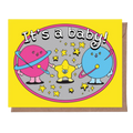 It's A Baby Greeting Card