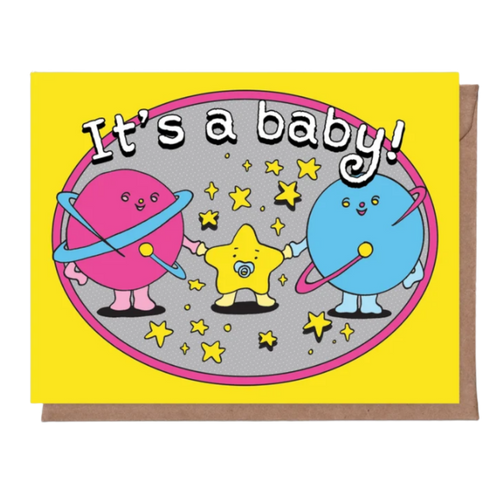 It's A Baby Greeting Card
