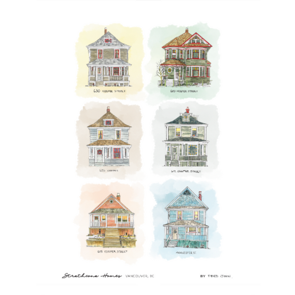 Fred John Strathcona Homes Print 2