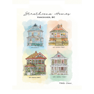 Fred John Strathcona Homes Greeting Card 1