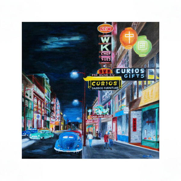 Alvin Lee Neon Signs Postcard