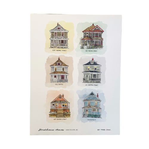 Fred John Strathcona Homes Print 2