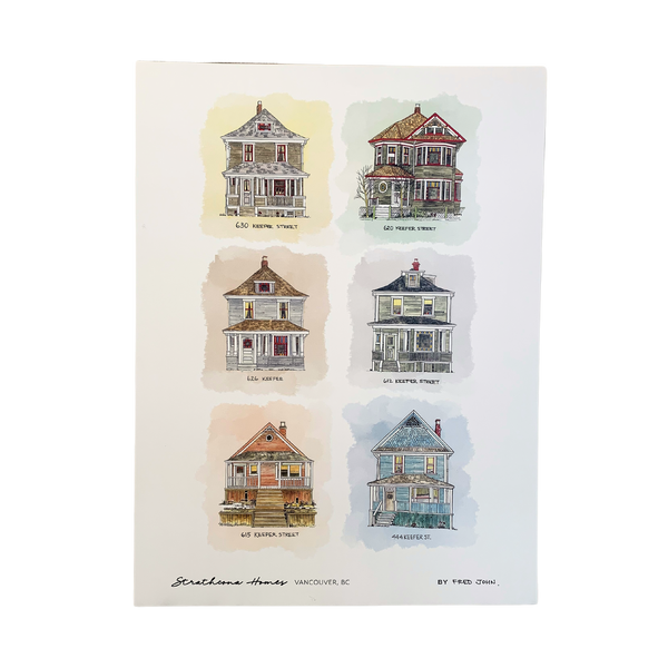 Fred John Strathcona Homes Print 2
