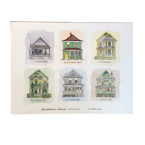 Fred John Strathcona Homes Print 1