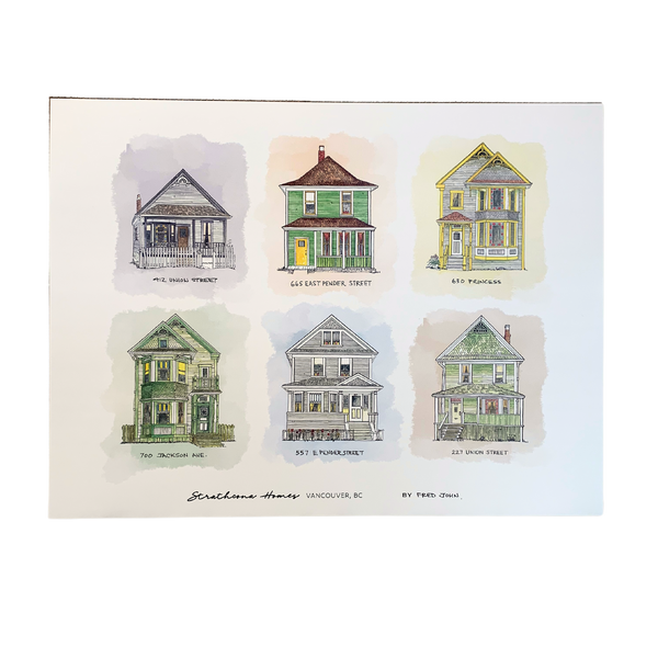Fred John Strathcona Homes Print 1