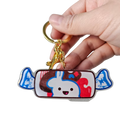 White Rabbit Candy Acrylic Keychain