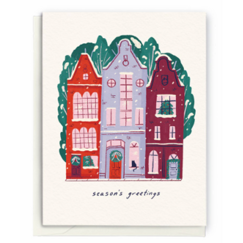 "Seasons Greetings" Holiday Card